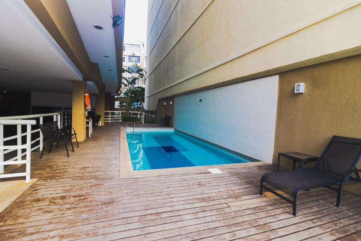 Apto próximo a praia, com piscina e estacionamento Rio de Janeiro Exterior foto